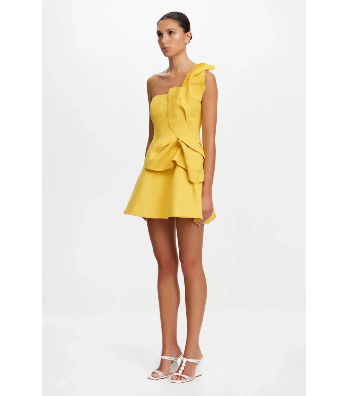 Acler Drake Mini Dress in Tuscan Sun Size AU 8 photo 2