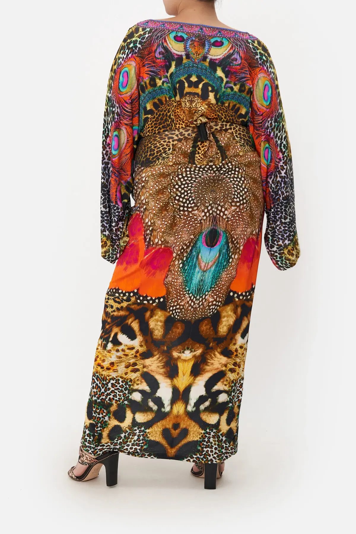 Camilla Xanadu Rising Long Split Front Twist Dress Print XXXL photo 4