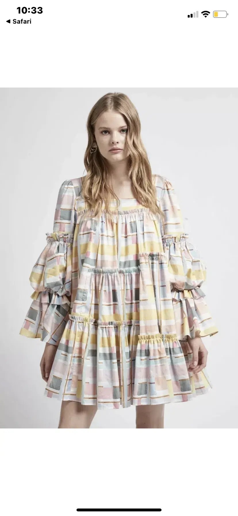 AJE Espirit Mini Dress Print Size 8 photo 3