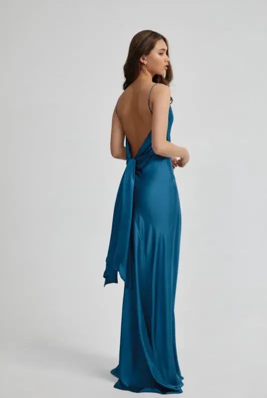 Lexi Romy Dress - Teal  size S-M photo 3