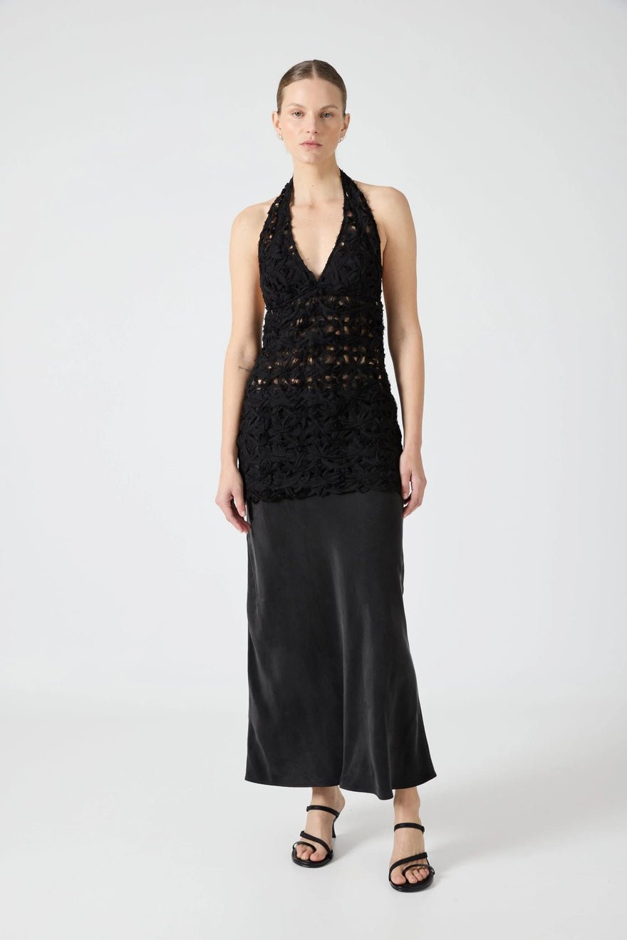 Third Form Ethereal Maxi Dress - Black photo 4
