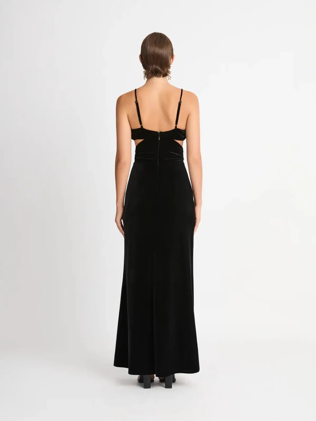 Sheike Phantom Dress Black Size 8 photo 3