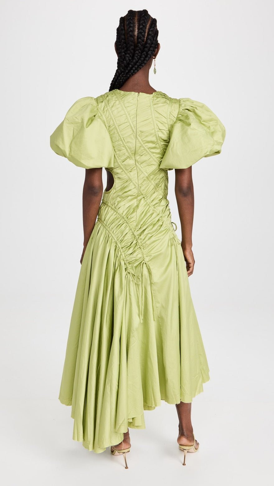 Aje Siren Drawstring Midi Dress photo 2