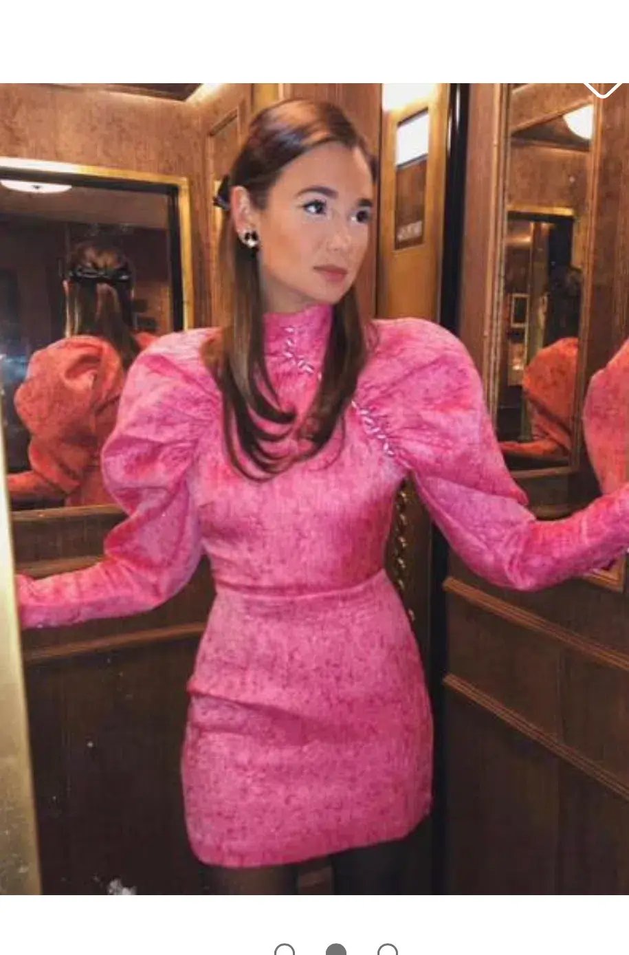 Rotate by Birger Chistensen dress pink size 8 photo 2