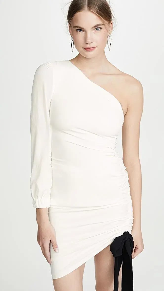 Misha Faye Dress White Size 8 photo 2