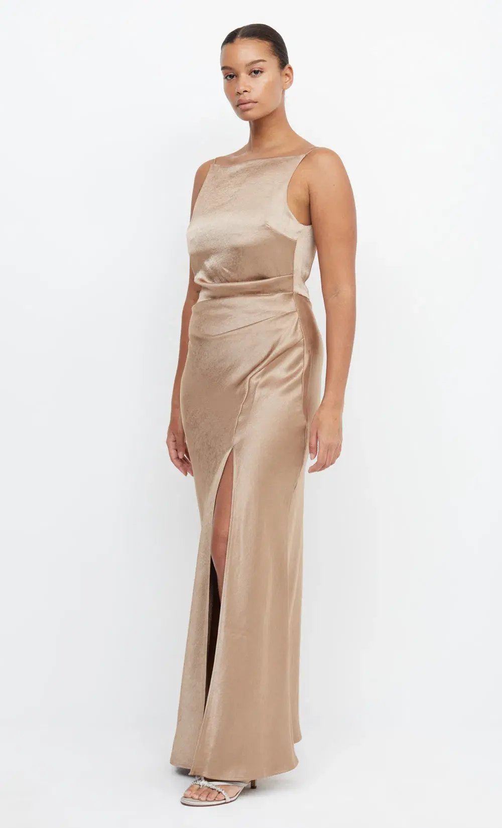 Bec & Bridge The Dreamer Maxi Dress Golden Size 10 photo 3