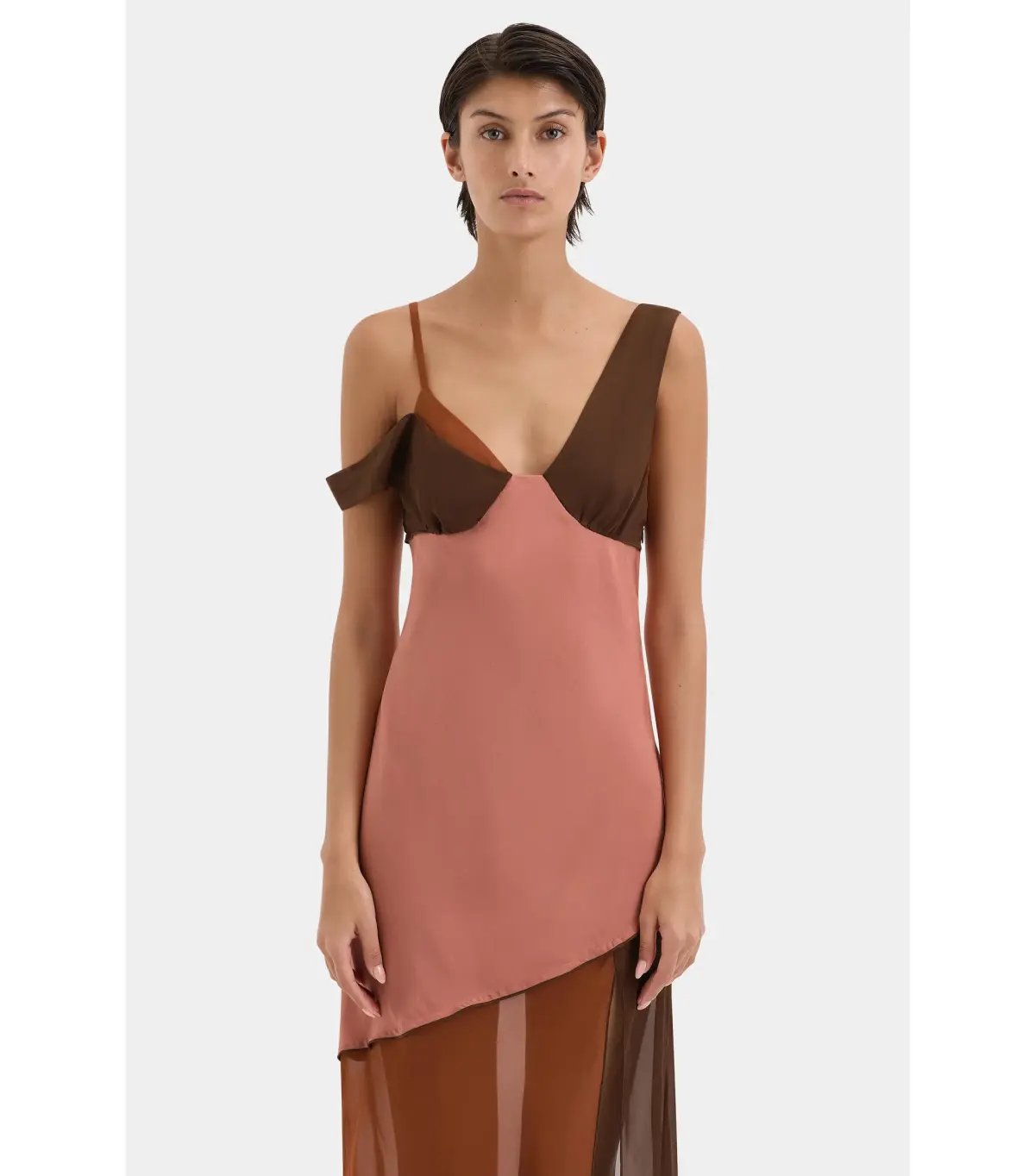 Sir The Label Halcyon Midi Dress in Almond Splice Size 1 / AU 8 photo 2