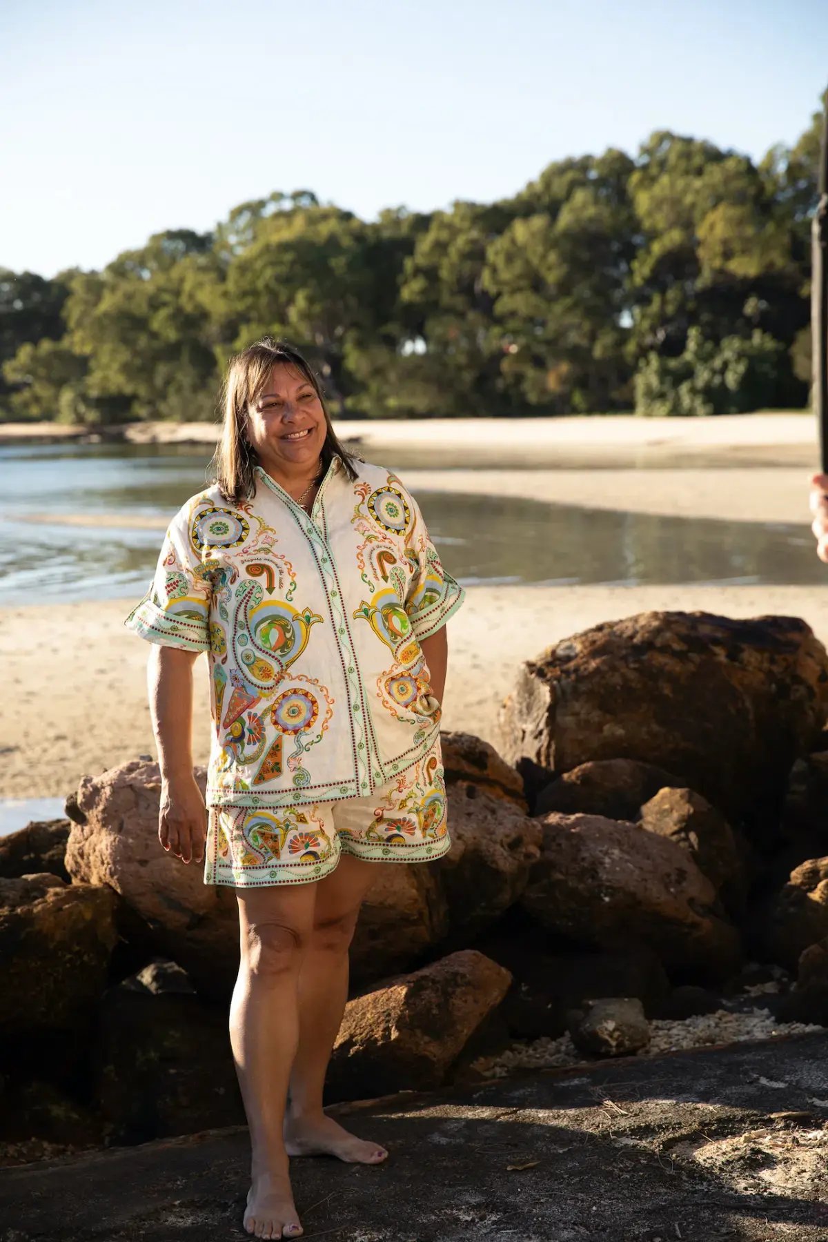 Alemais Pinball Linen Shirt and Short Set Multi Size 16 photo 4