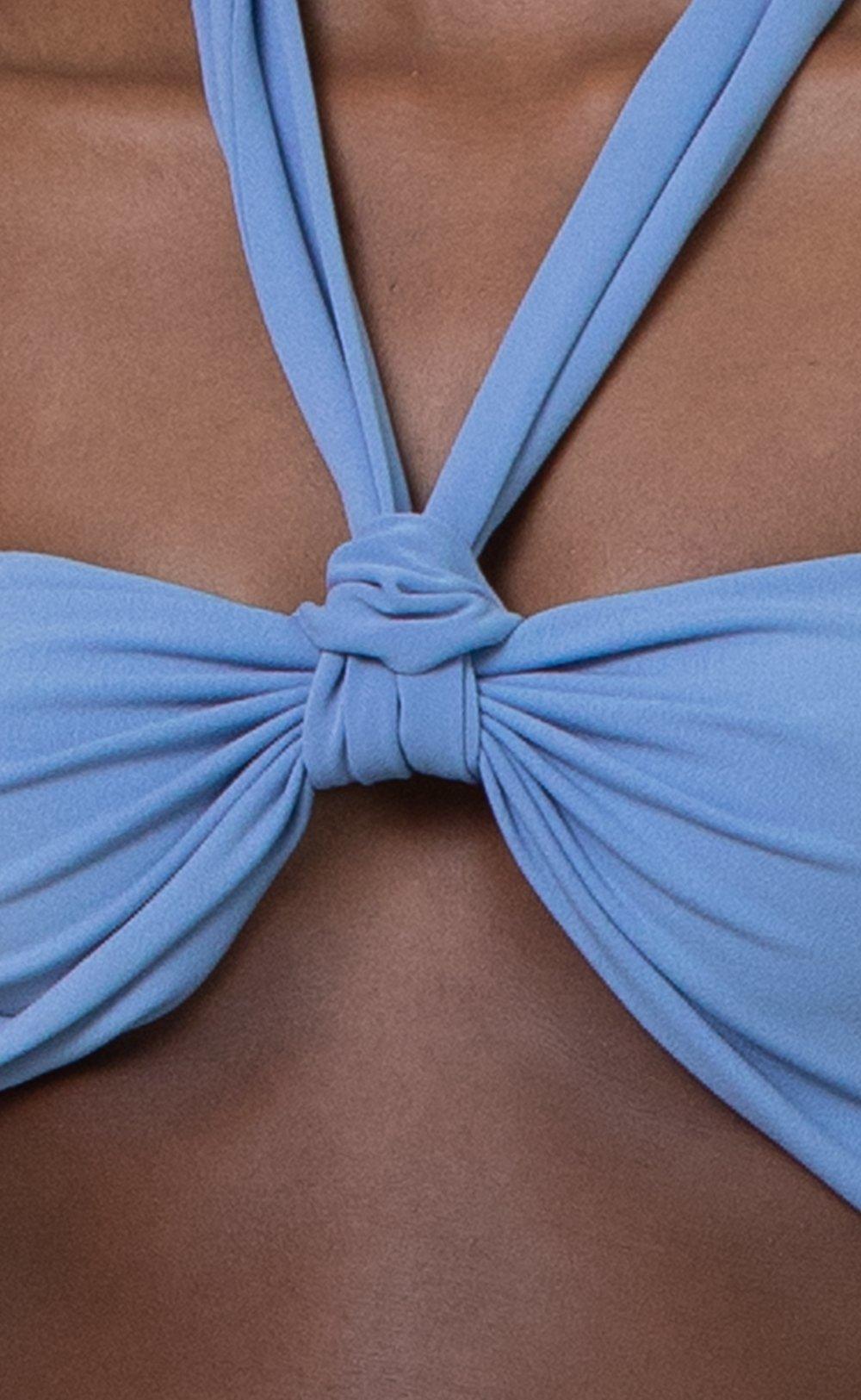 Bec & Bridge Minx Bandeau Top Dusk Blue Size 8 photo 5