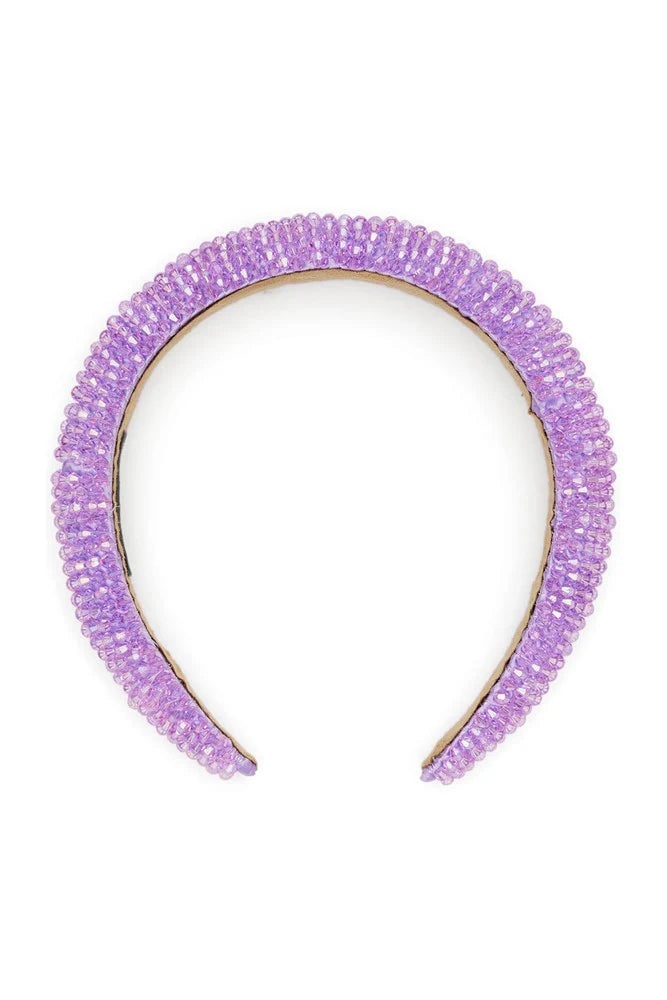 MORGAN & TAYLOR HARLOW HEADBAND - LILAC photo 4