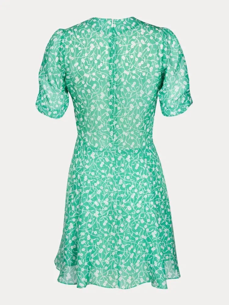 Realisation Par The Ozzie Mini Dress in Poison Ivy Size M / Au 10 photo 5