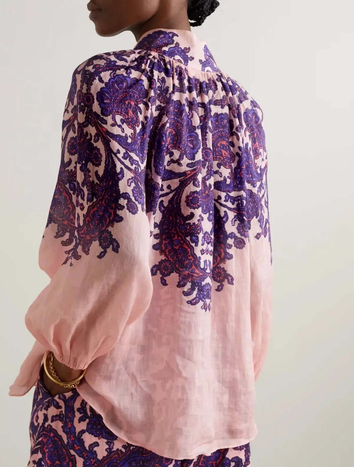 ZIMMERMANN Tiggy Billow Blouse & the Tiggy Frill Hem Midi Skirt (4/AU16) photo 2