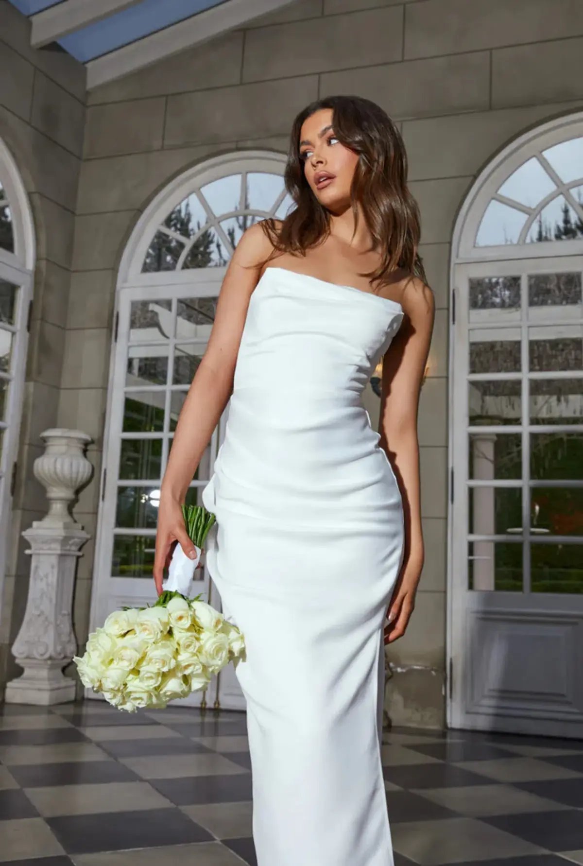Bianca & Bridgett Evelyn Dress White Size 16 photo 3