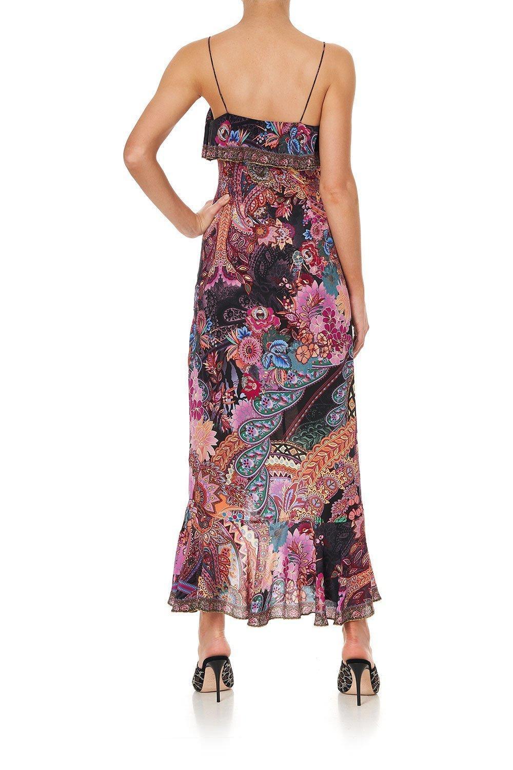 Camilla Swinging Sixties Long Wrap Dress Print Size 12 photo 2