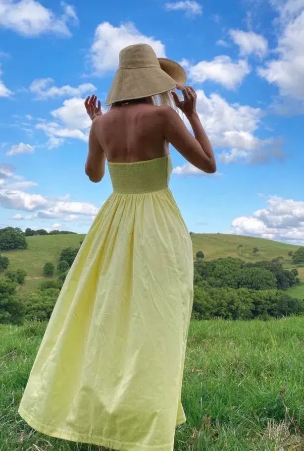 Steele Lago Dress Yellow Size 8 photo 4