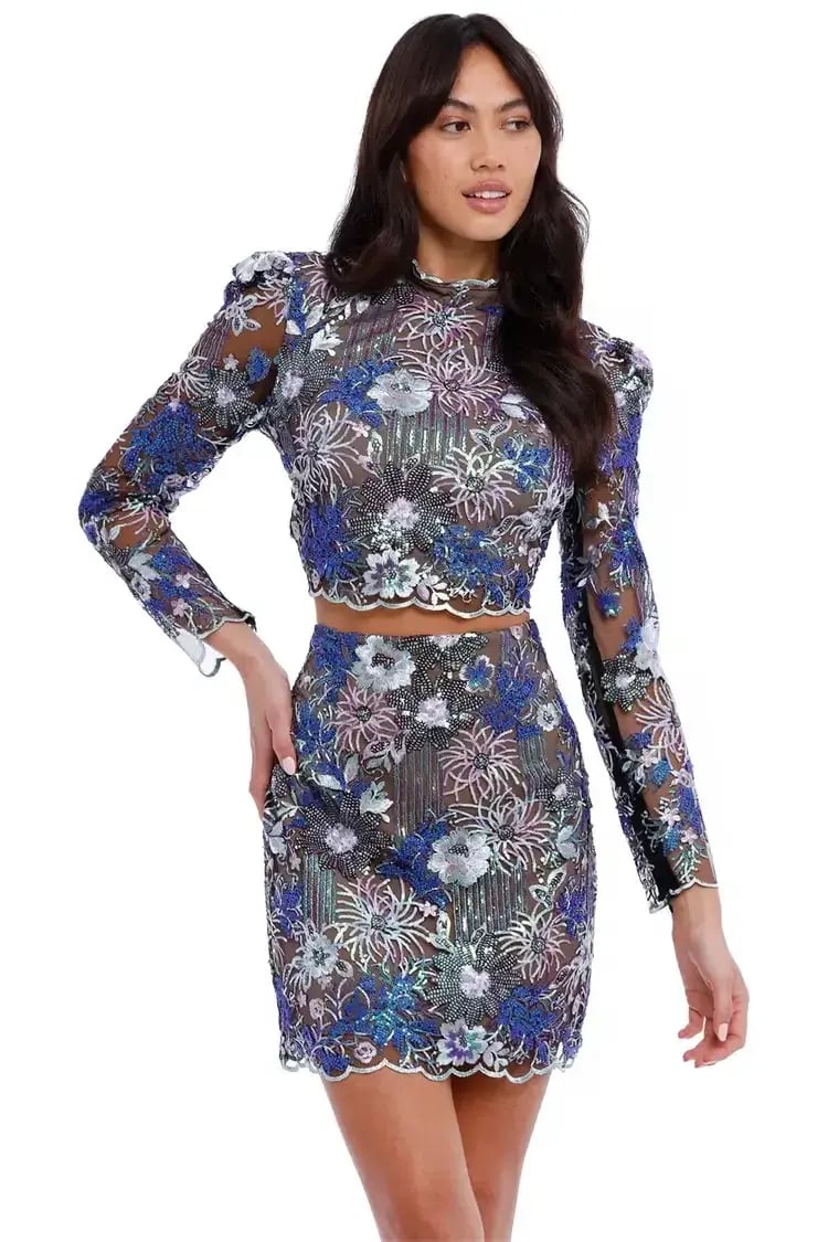 Elliatt Reese Set Floral Size 12 photo 2