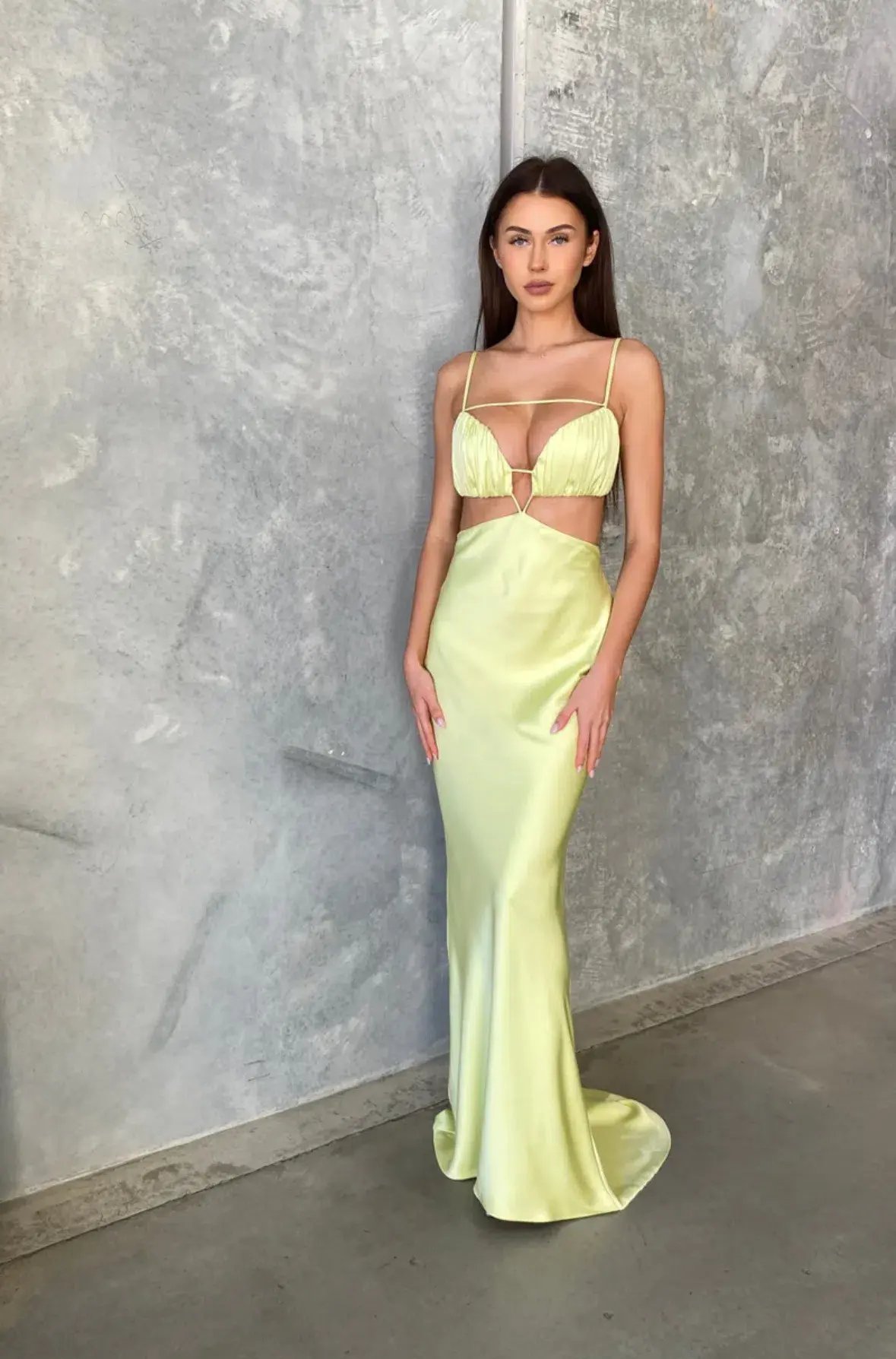 Lexi Leia Maxi Formal Dress Mojito Size 8 photo 4