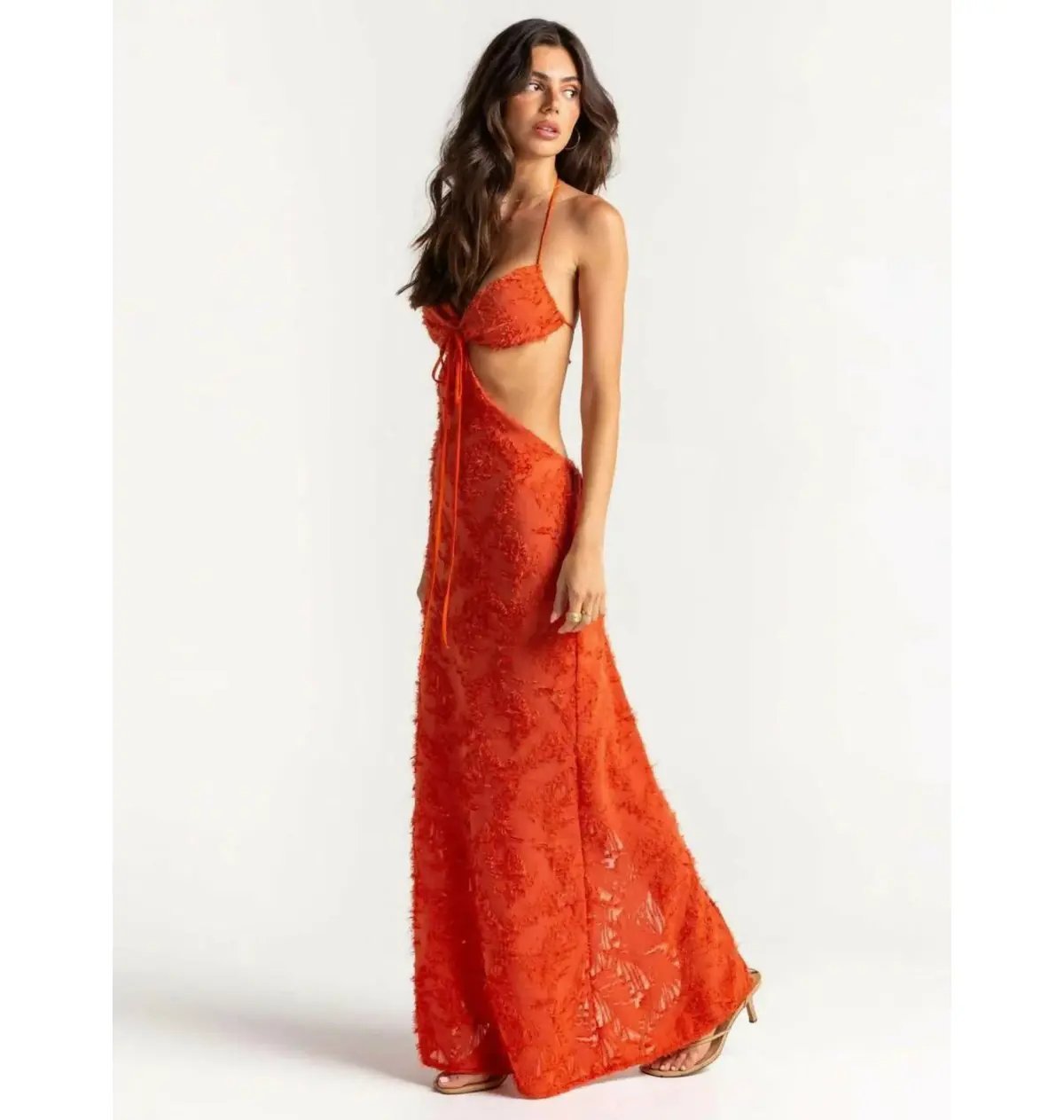 Arcina Ori Kara Dress Burnt Orange Size XS / AU 6 photo 2