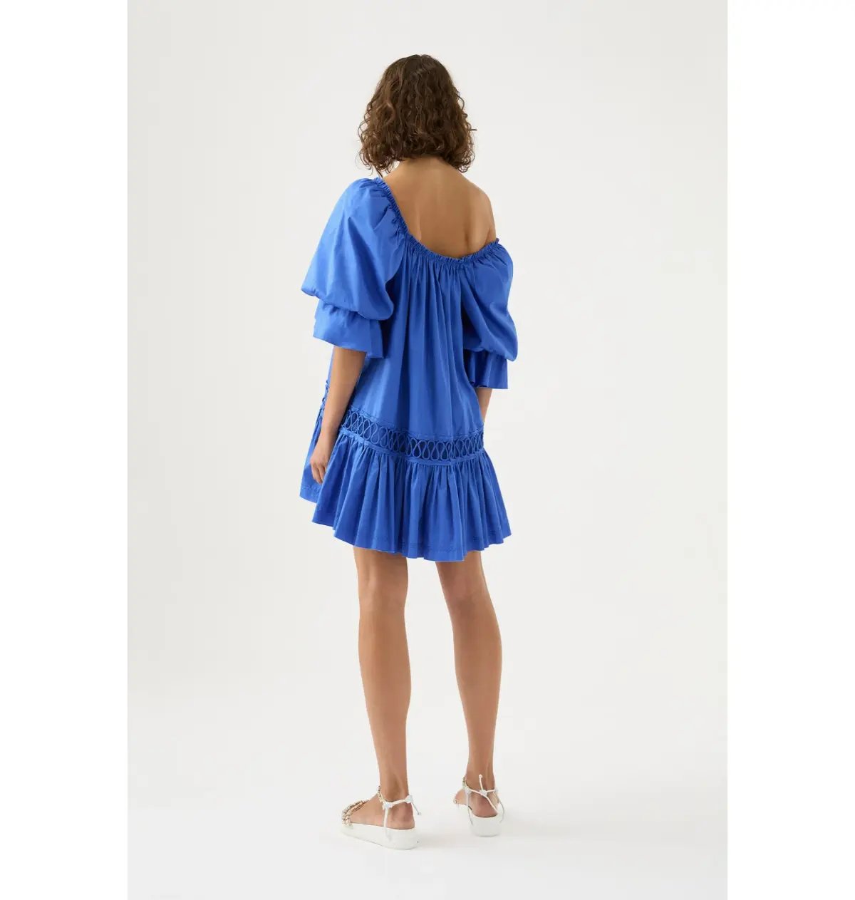Aje Inspiration Mini Dress in Blue Size AU 14 photo 3