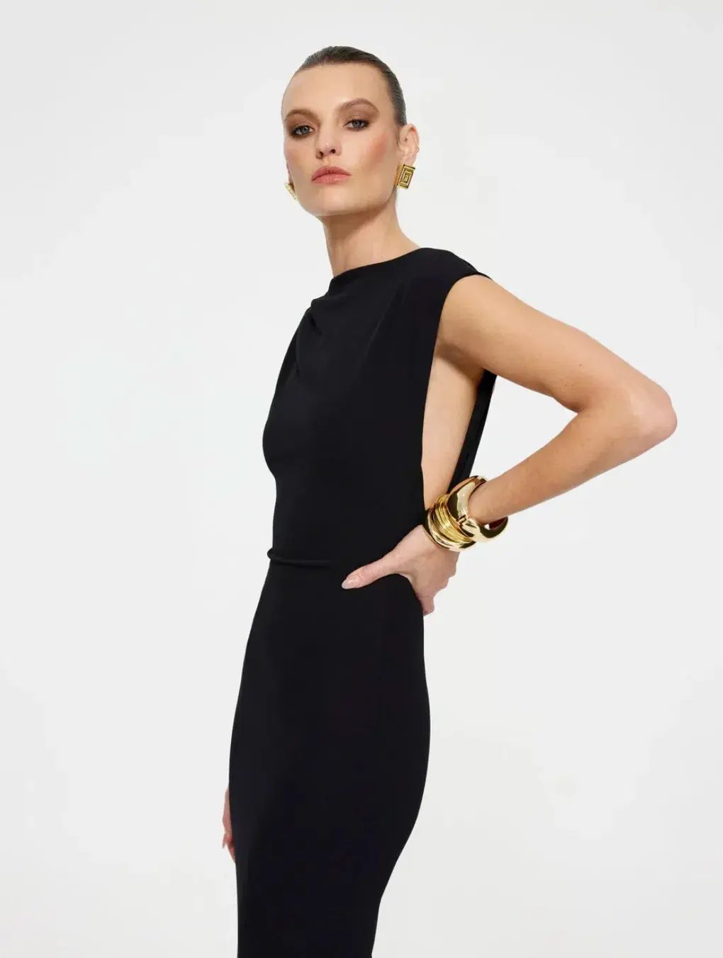 Effie Kats Audrey Gown Black Size XS / AU 6 photo 4