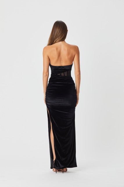 BIANCA & BRIDGETT LENNOX DRESS - BLACK photo 4