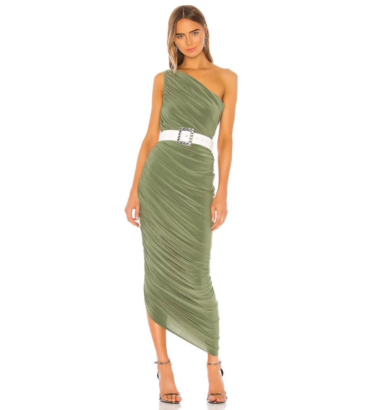 Norma Kamali Diana Gown in Celadon Size M / AU 10 photo 2