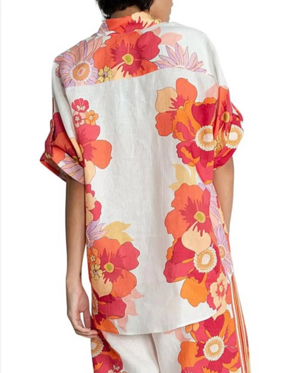 Alemais Calista relaxed shirt & Circle Skirt Print Size 14 photo 6