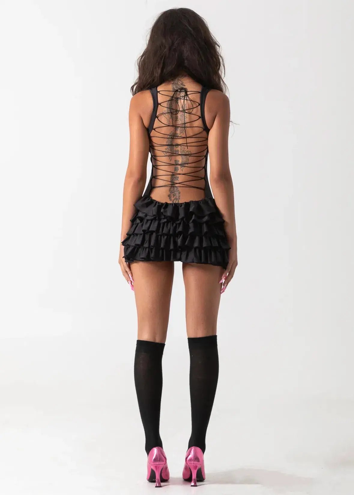 Bye Bambi Madison Mini Dress Black Size AU 10 photo 4