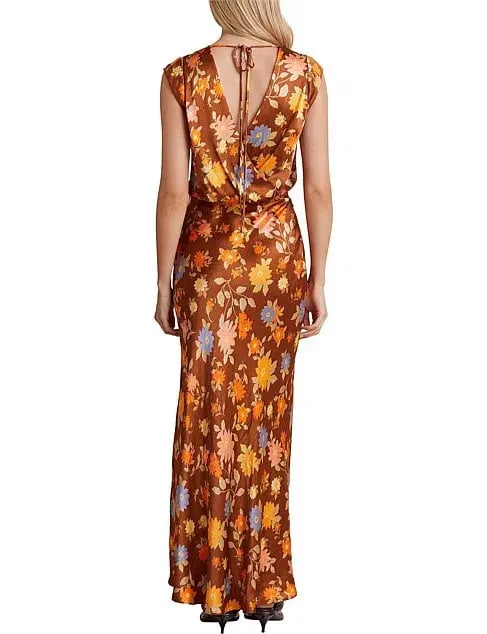 Bec & Bridge Tropical Punch Maxi Dress Print Size AU 6 photo 7