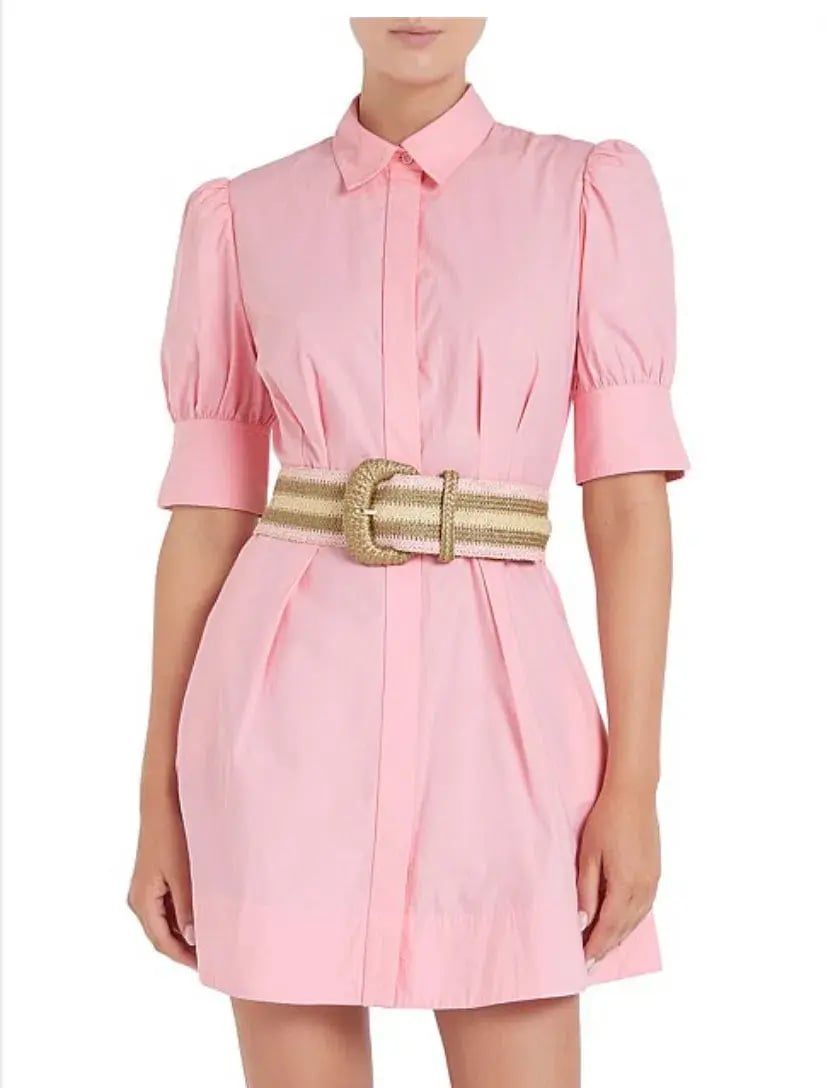 Rebecca Vallance Sommer Mini Dress Pink Size 10 photo 4