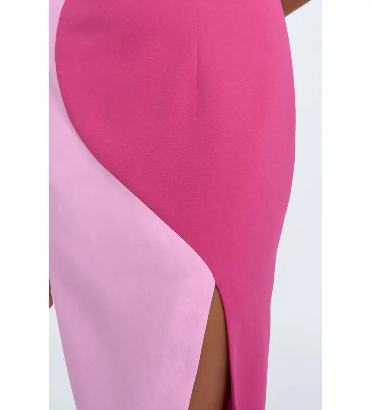 By Johnny Caterina Two Tone Curve Midi Pink Multi Size 6 photo 5