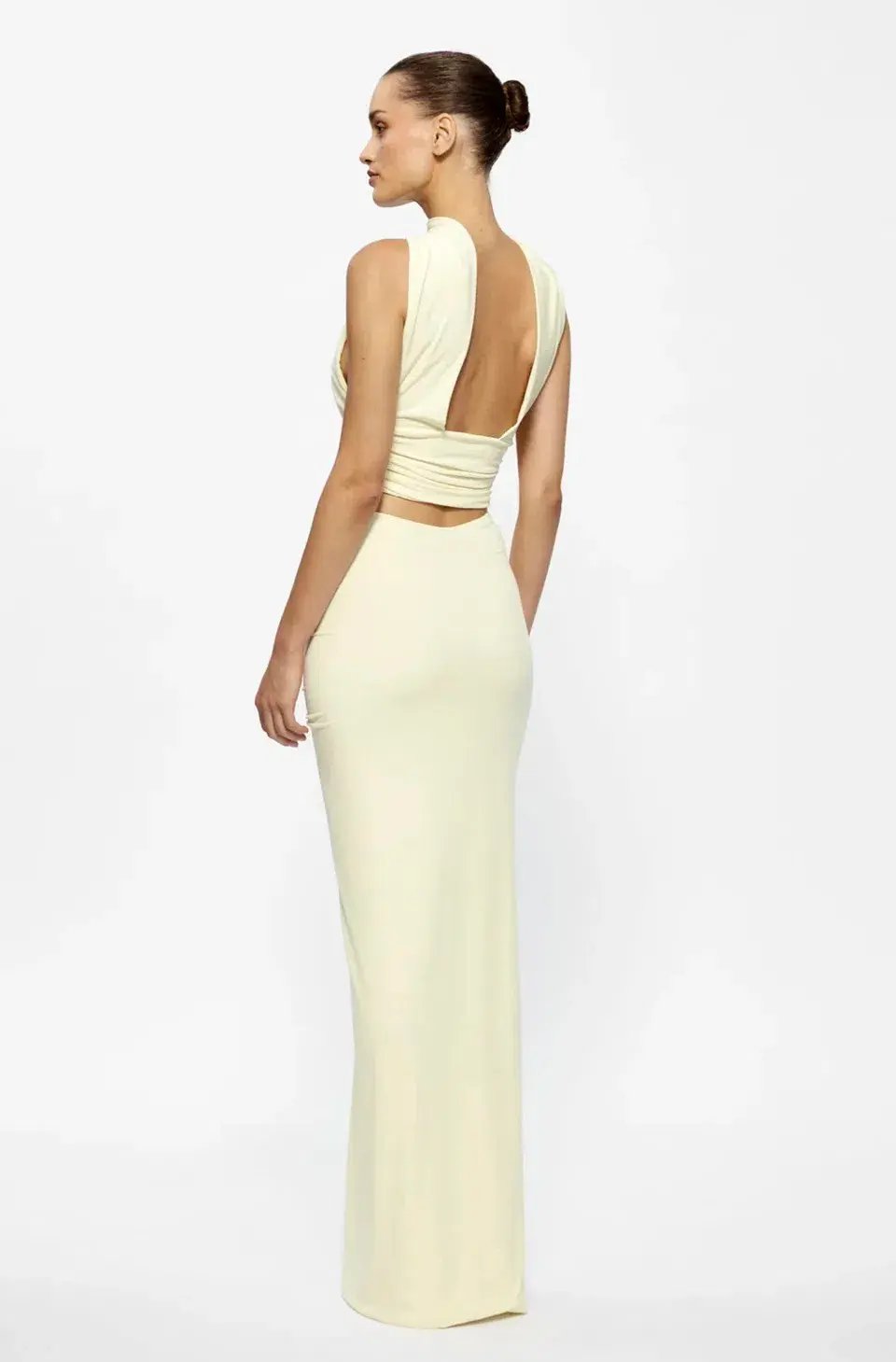 Effie Kats Cassidy Top with Kayson Skirt in Lemon Size 8 photo 3