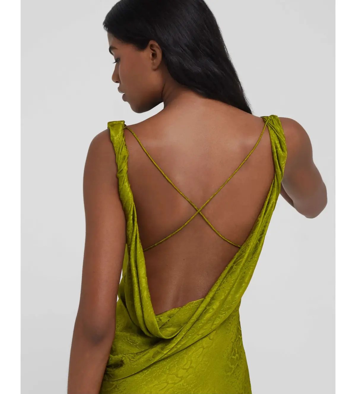 Rat & Boa Navarra Floor Length Dress Green Size 6 photo 2
