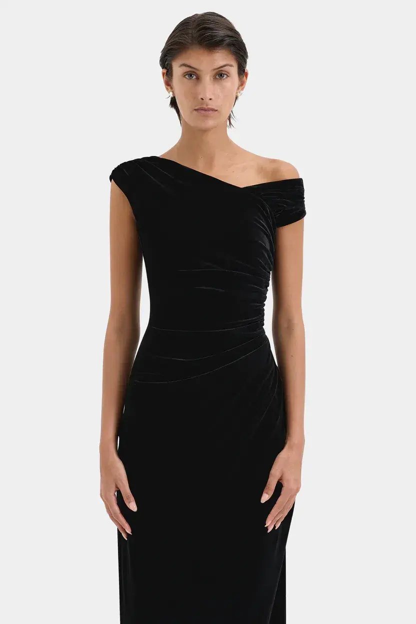 Sir the Label Ettore Gown Black Size 3/AU 12 photo 4