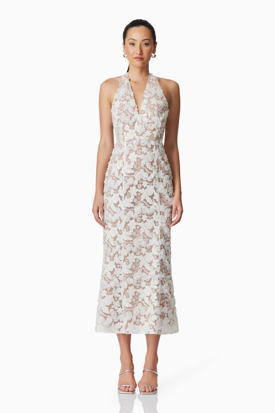Elliatt Voni Maxi Dress - Ivory photo 4