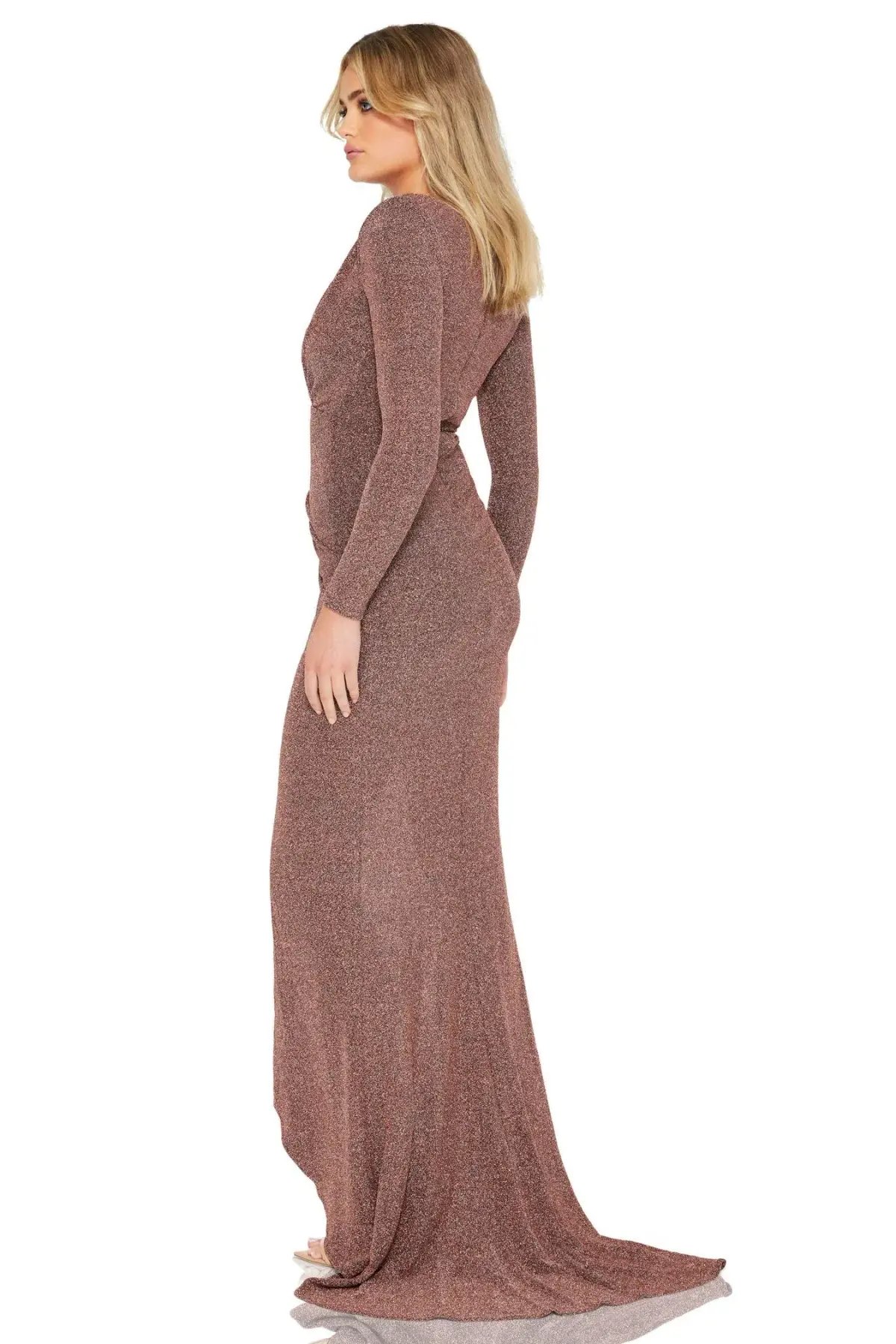 Love Nookie Intuition Gown in Brown Size 14 photo 3