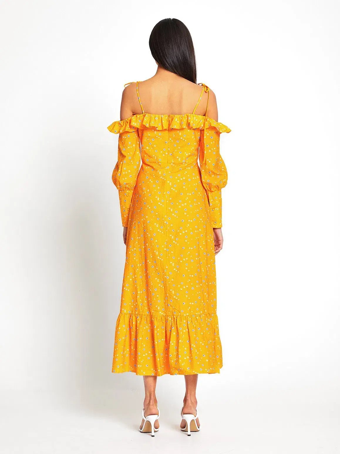 Alice McCall Limonata Midi Dress Apricot Size 8 photo 2