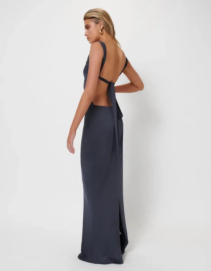 Effie Kats Helena Gown Thunder Size XS /Au 6 photo 3