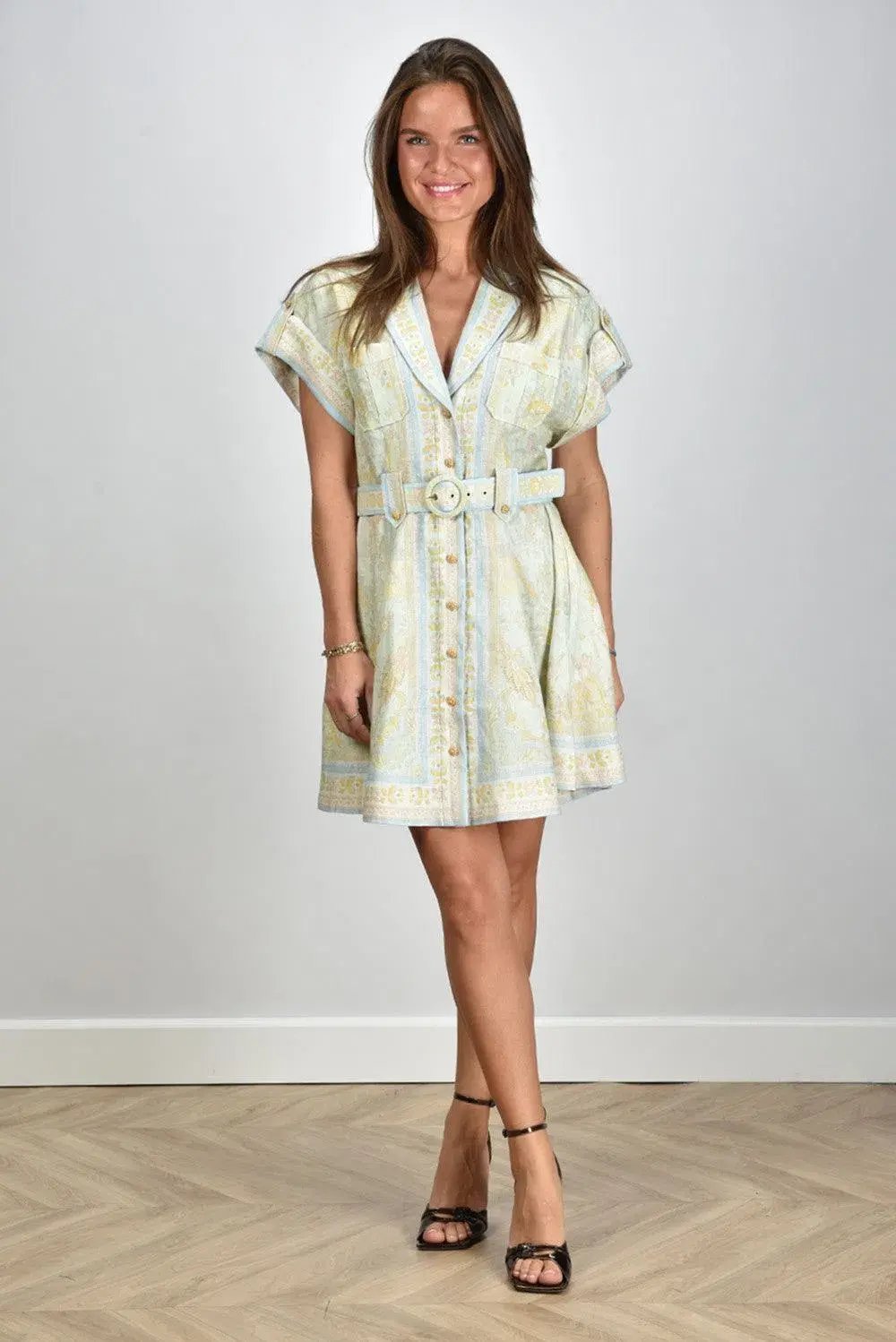 Zimmermann Acacia mini shirt dress size 4/ AUS 16 photo 2