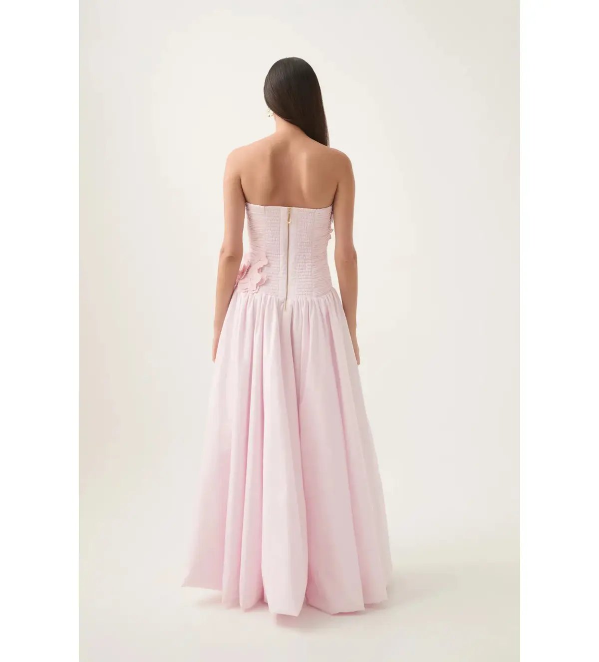 Aje Splendour Flower Gown Pastel Pink Size AU 8 photo 2