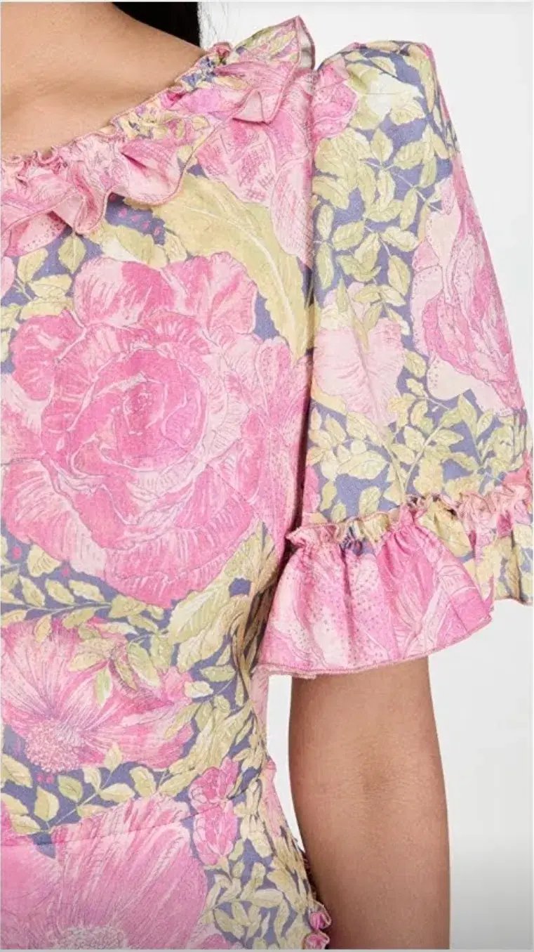 The Vampires Wife Heidi Dress Floral Size 12 photo 3