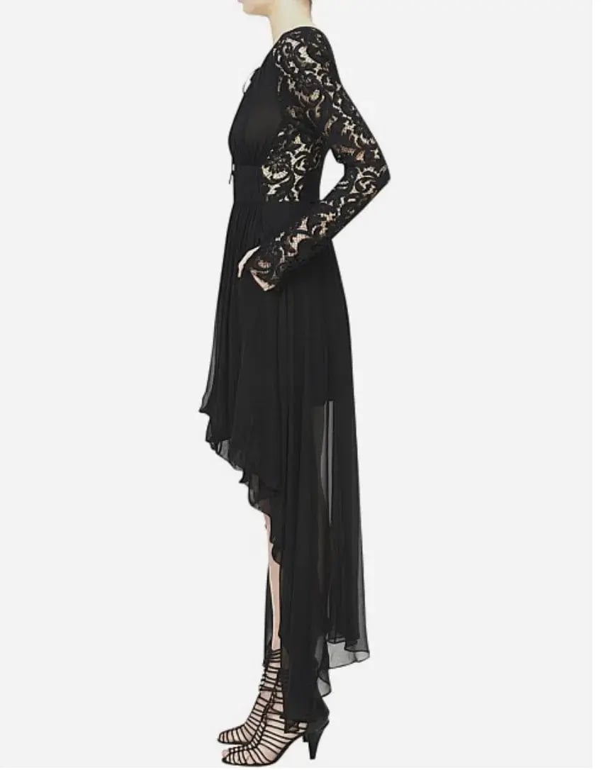 KITX Black Magic Lace Dress size 6 photo 2