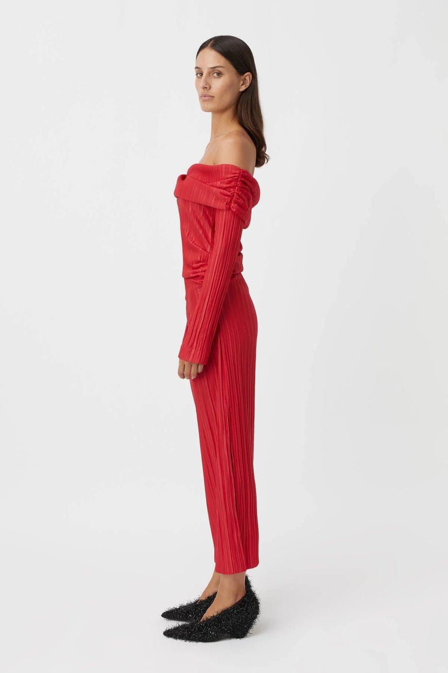 Camilla & Marc Shaw Dress - Red photo 3