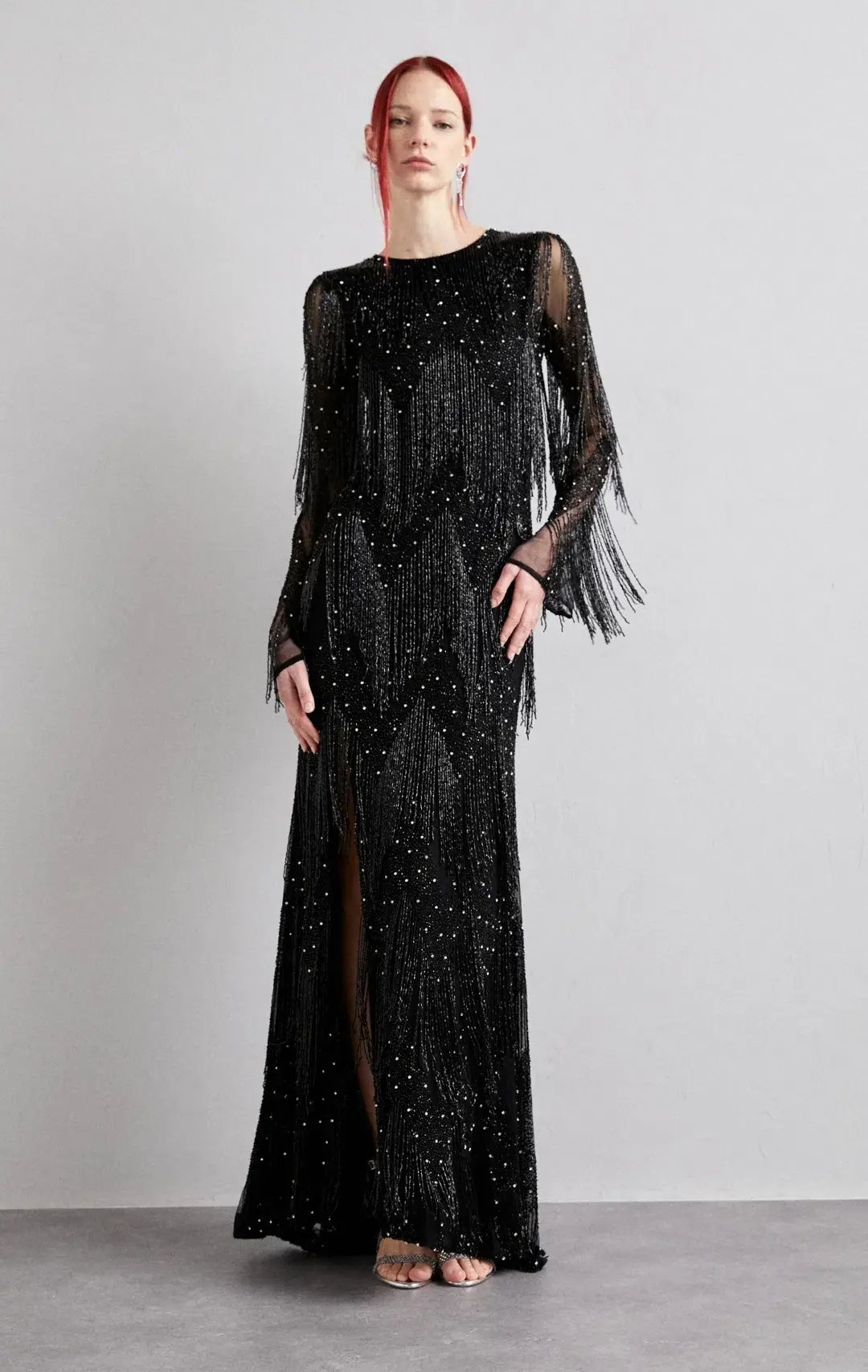 Rachel Gilbert Arlie Gown Black Size 3 / AU 12 photo 5
