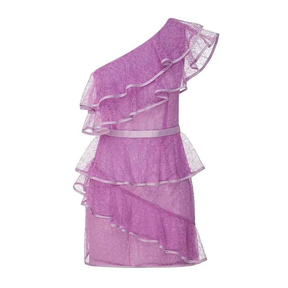 Alice McCall Endless Rivers Mini Dress Lavender Size 6 photo 3