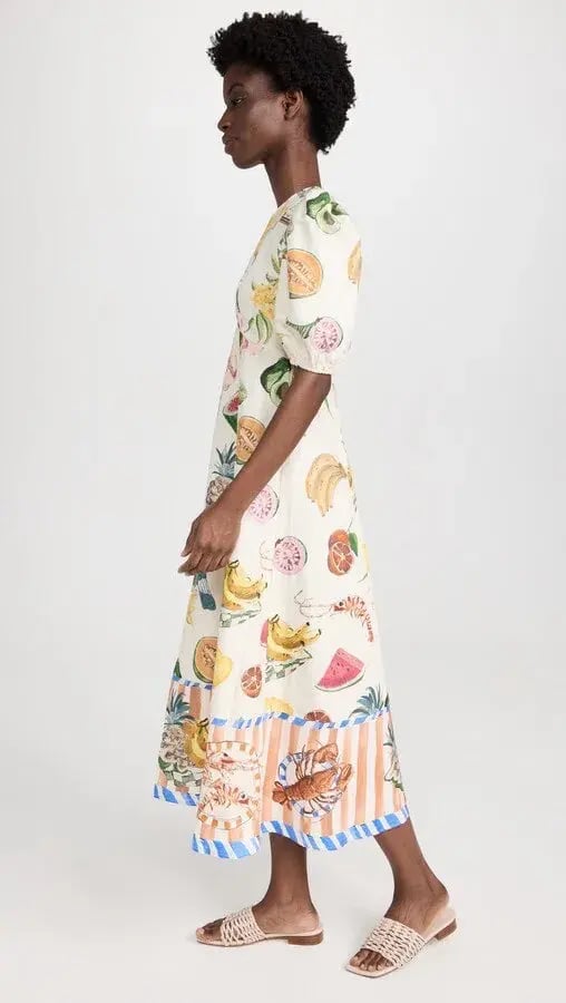 Alemais Theo Midi Dress Multi Size 12 AU photo 18