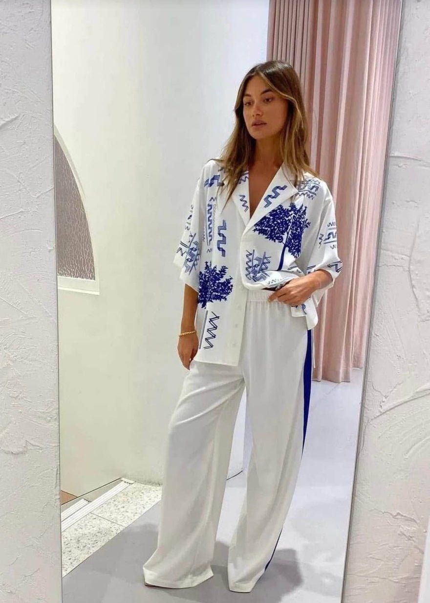 Camilla & Marc Cassia Blue Print Set photo 4