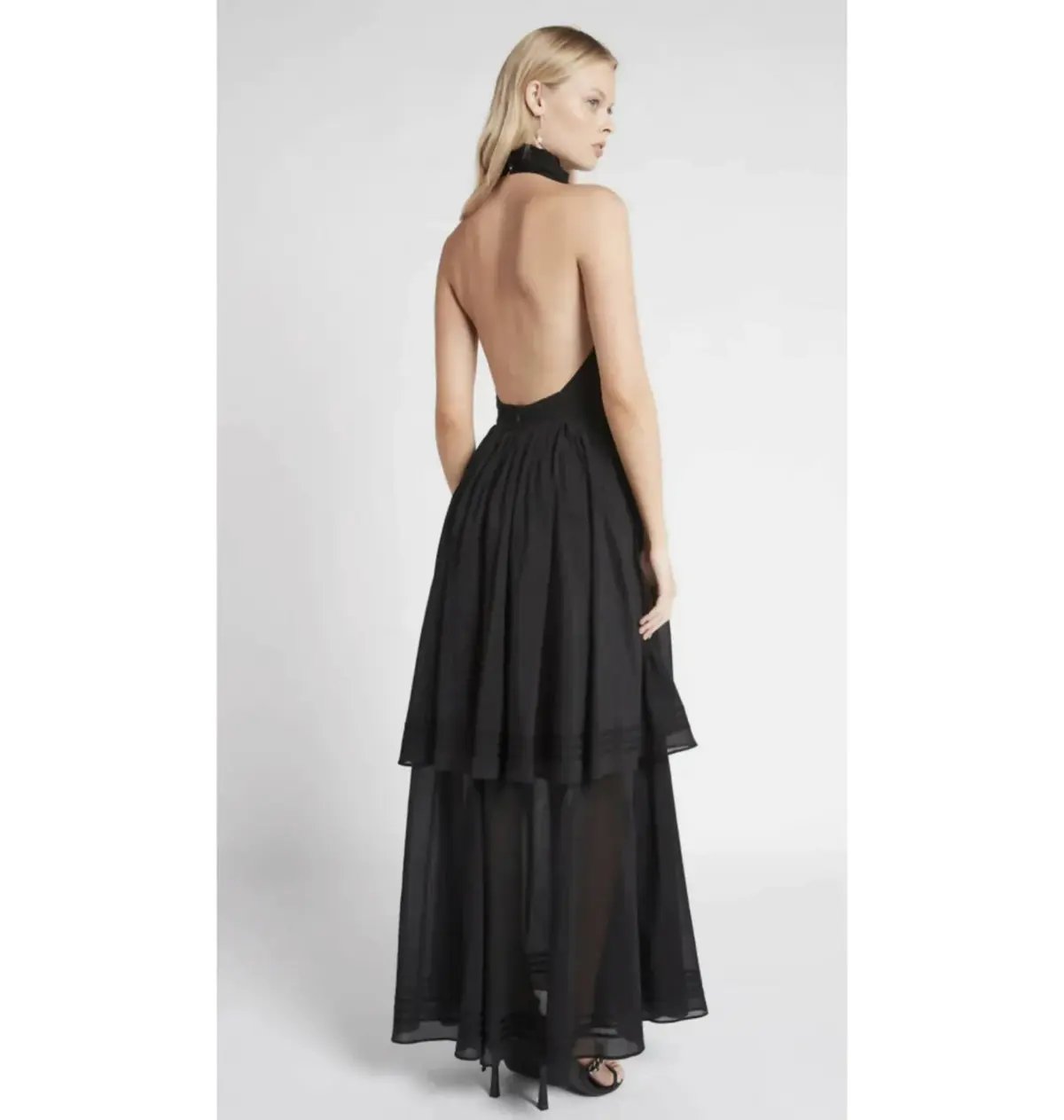 Aje Sienna Dress Black Size AU 10 photo 3