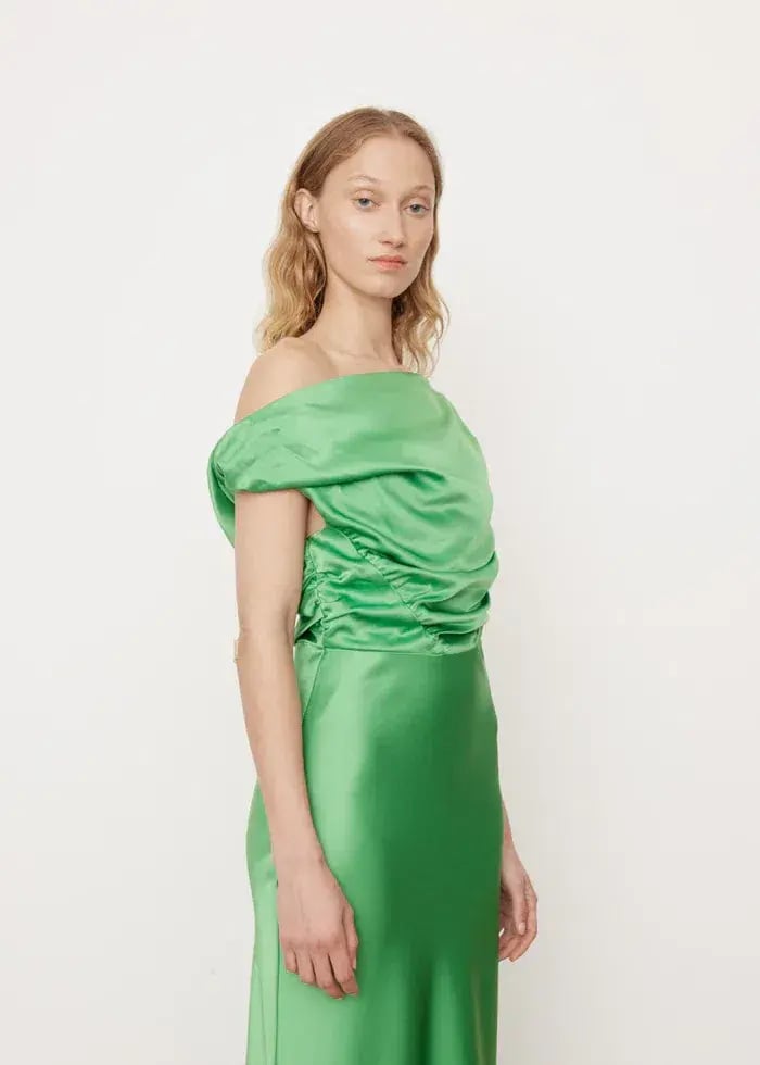 Paris Georgia Davie Dress Basil Green Size XS / AU 6 photo 5