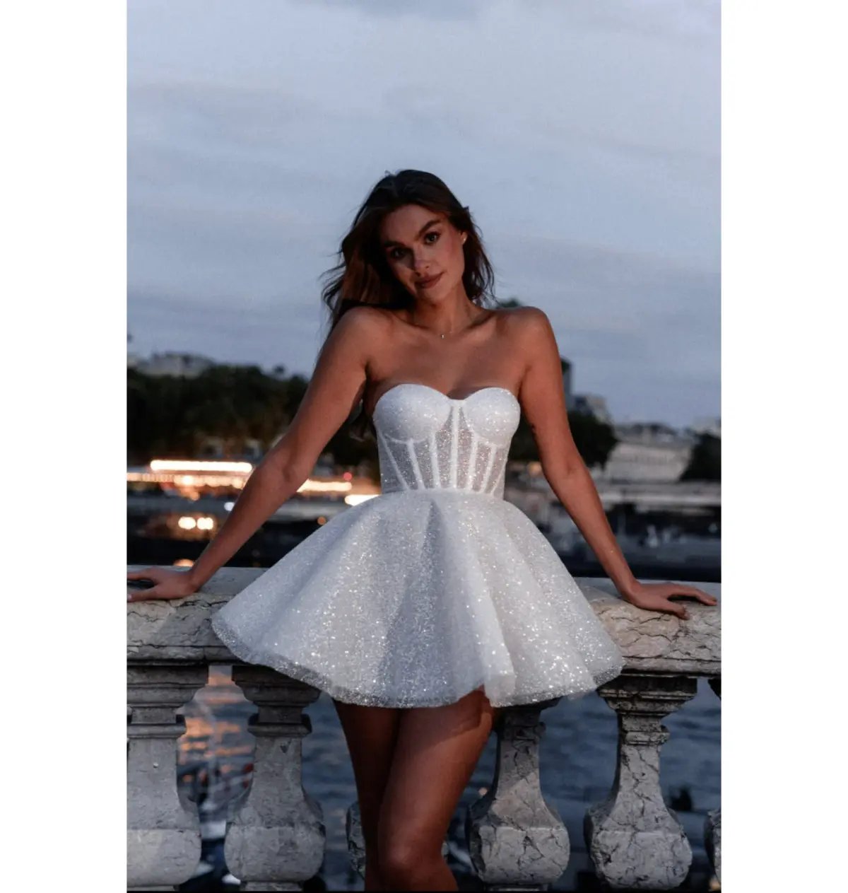 Rosie Etienne Emmelie Dress White Size XS / AU 6 photo 3